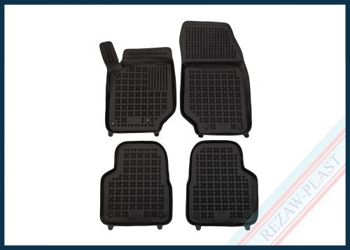 Floor mats black fit to: Citroen C4 III 2020 -