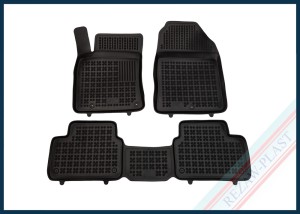 Dywaniki podłogowe czarne pasują do: Hyundai i30 III 2016 -, Kia CEED III (CD) 2018 -, PROCEED III 2018 -, XCEED 2019 -