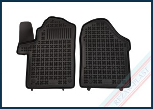 Dywaniki podłogowe czarne pasują do: Mercedes METRIS 2015 - 2022, W447 V - KLASA 2014 -, VITO III 2014 - 2024