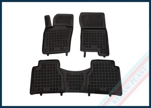 Dywaniki podłogowe czarne pasują do: Mercedes X - KLASA 2017 -