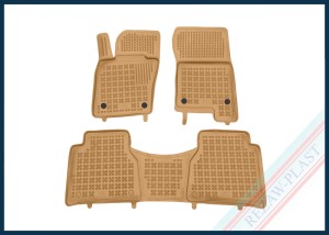 Dywaniki podłogowe beżowe pasują do: Mercedes X - KLASA 2017 -