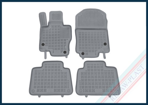 Dywaniki podłogowe szare pasują do: Mercedes GLE II C167 2019 -