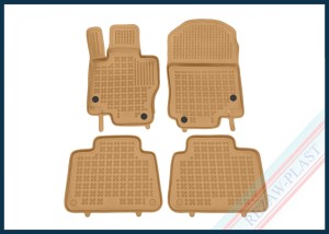 Dywaniki podłogowe beżowe pasują do: Mercedes GLE II C167 2019 -
