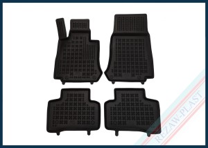 Dywaniki podłogowe czarne pasują do: Mercedes EQC N293 2019 -