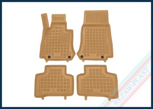 Dywaniki podłogowe beżowe pasują do: Mercedes EQC N293 2019 -