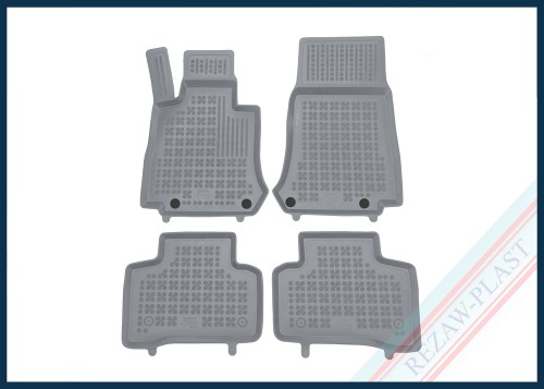 Dywaniki podłogowe szare pasują do: Mercedes EQC N293 2019 -