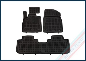 Floor mats black fit to: Lexus CT 200h 2010 - 2021