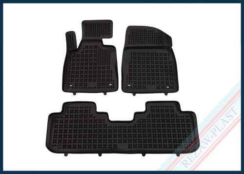 Floor mats black fit to: Lexus CT 200h 2010 - 2021