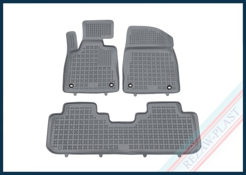 Floor mats grey fit to: Lexus CT 200h 2010 - 2021