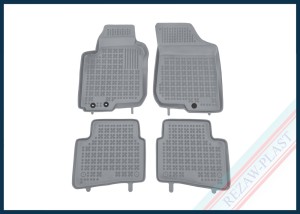 Dywaniki podłogowe szare pasują do: Hyundai i30 I 2007 - 2012, Kia PRO_CEE'D I 2007 - 2012, CEE'D I 2006 - 2012