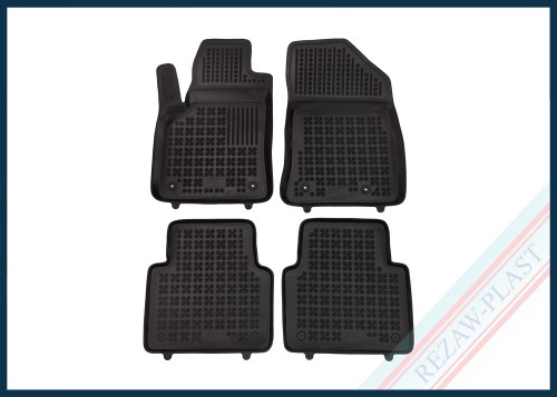 Floor mats black fit to: Citroen C3 AIRCROSS II 2017 - 2024