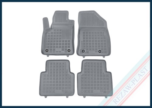 Floor mats grey fit to: Citroen C3 AIRCROSS II 2017 - 2024