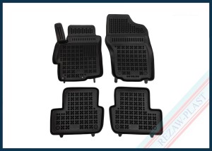 Floor mats black fit to: Mitsubishi LANCER VIII 2008 - 2016, LANCER EVO X 2007 - 2015