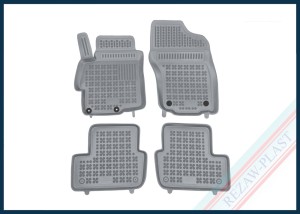 Floor mats grey fit to: Mitsubishi LANCER VIII 2008 - 2016, LANCER EVO X 2007 - 2015