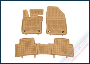 Floor mats beige fit to: Lexus UX 2018 - 