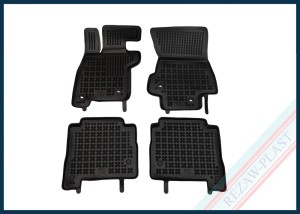 Floor mats black fit to: Lexus LS V 500h 2017 -