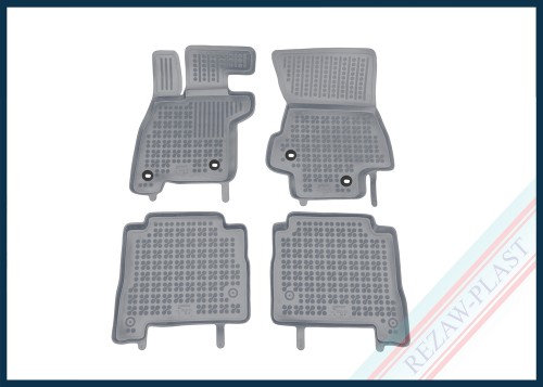 Floor mats grey fit to: Lexus LS V 500h 2017 - 