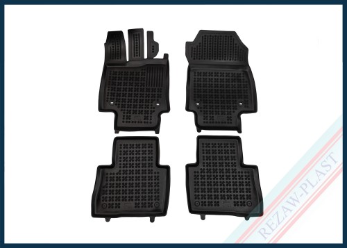 Floor mats black fit to: Lexus NX II 2021 - 