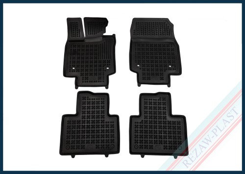 Floor mats black fit to: Lexus RX V (AL30) 2022 - 