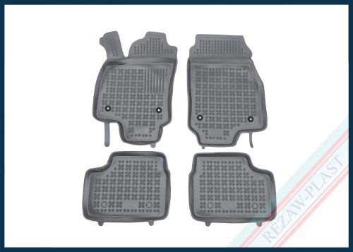 Floor mats grey fit to: Opel ASTRA II G, III H 1998 - 2014
