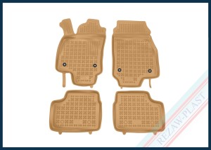 Floor mats beige fit to: Opel ASTRA II G, III H 1998 - 2014