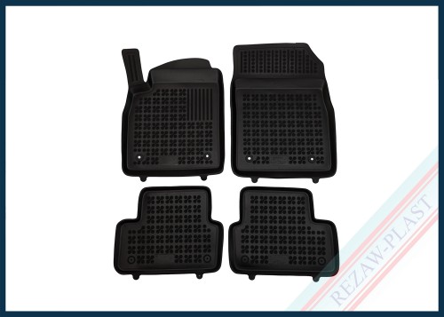 Floor mats black fit to: Opel ASTRA IV J 2009 - 2020