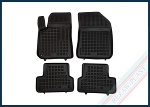 Floor mats black fit to: Peugeot 308 II 2013 - 2021