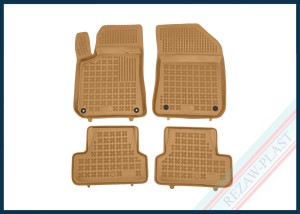 Floor mats beige fit to: Peugeot 308 II 2013 - 2021