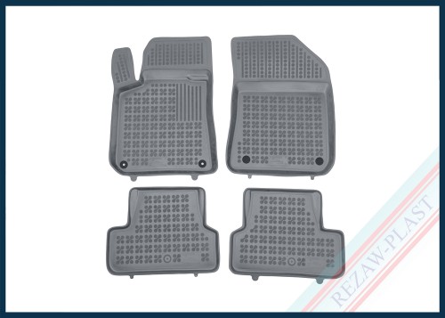 Floor mats grey fit to: Peugeot 308 II 2013 - 2021