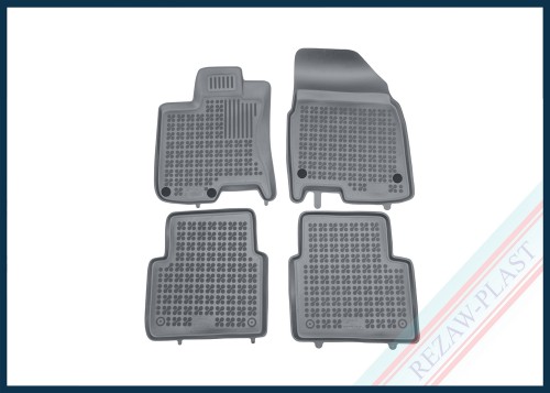 Floor mats grey fit to: Nissan QASHQAI+2 I 2008 - 2013