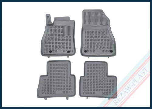 Floor mats grey fit to:Nissan JUKE I 2010 - 2019