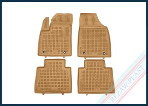Floor mats beige fit to: MG HS I 2018 - 2024
