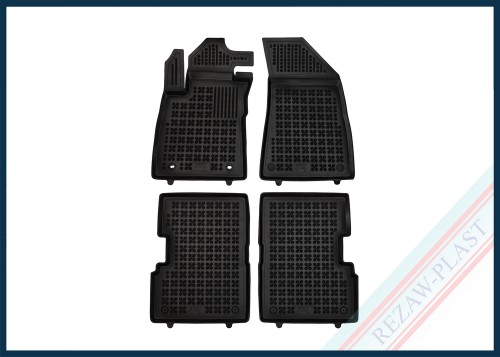 Floor mats black fit to: MG ZS 2019 - 2024