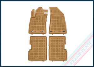 Floor mats beige fit to: MG ZS 2019 - 2024