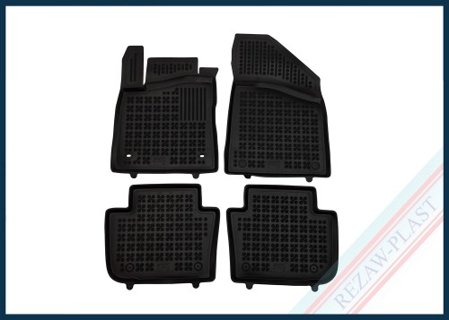 Floor mats black fit to: MG 4 2022 -