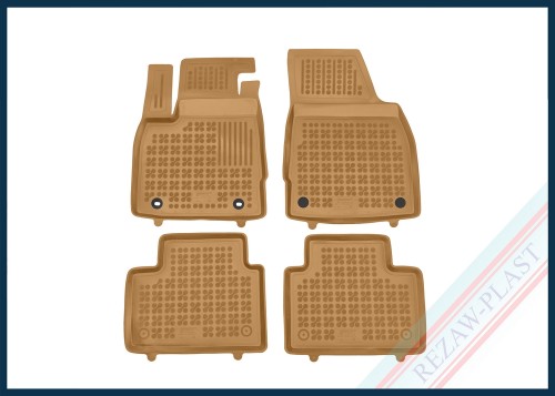 Floor mats beige fit to: MG 3 2024 -  