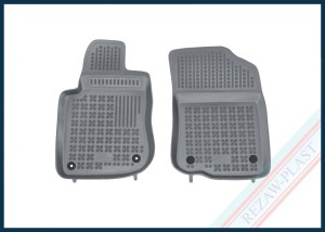 Floor mats grey fit to: Peugeot 208 I 2012 - 2019