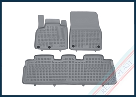 Floor mats grey fit to: Renault ESPACE IV 2002 - 2014