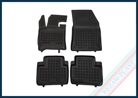 Dywaniki samochodowe TPE (gumowe) czarne pasują do: Peugeot 408 2023 -