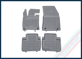 Dywaniki samochodowe TPE (gumowe) szare pasują do: Peugeot 408 2023 -
