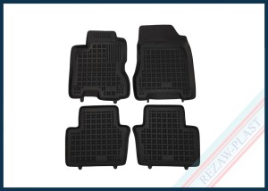 Dywaniki samochodowe TPE (gumowe) czarne pasują do: Renault KOLEOS I 2008 - 2016