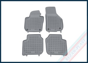 Dywaniki samochodowe TPE (gumowe) szare pasują do: Skoda SUPERB II 2008 - 2015