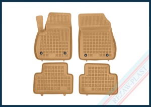 Dywaniki samochodowe TPE (gumowe) beżowe pasują do: Opel ZAFIRA C III 2012 - 2019