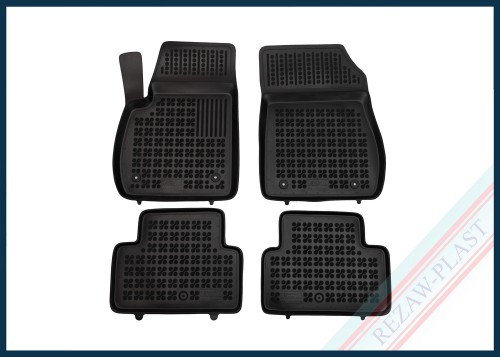 Dywaniki samochodowe TPE (gumowe) czarne pasują do: Opel ZAFIRA C III 2012 - 2019
