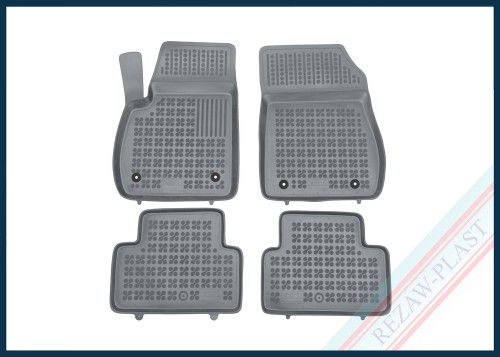 Dywaniki samochodowe TPE (gumowe) szare pasują do: Opel ZAFIRA C III 2012 - 2019