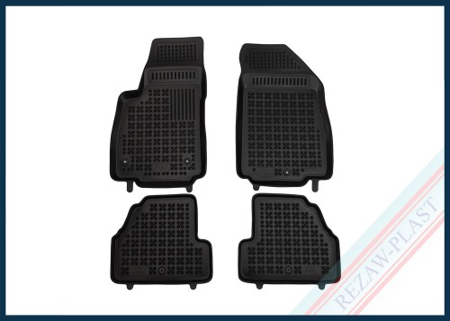Dywaniki samochodowe TPE (gumowe) czarne pasują do: Buick ENCORE I 2015 - 2022, Chevrolet TRAX 2013 - 2020, Opel MOKKA I 2012 - 2017, MOKKA X I 2017 - 2020