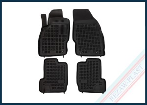 Dywaniki samochodowe TPE (gumowe) czarne pasują do: Opel ADAM 2013 - 2019