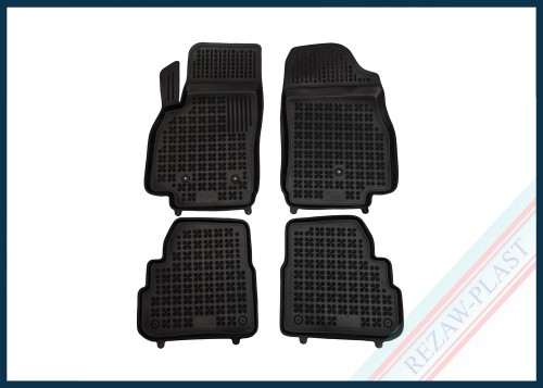 Dywaniki samochodowe TPE (gumowe) czarne pasują do: Opel KARL 2015 - 2018