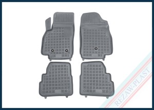 Dywaniki samochodowe TPE (gumowe) szare pasują do: Opel KARL 2015 - 2018