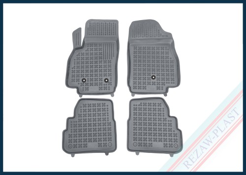Dywaniki samochodowe TPE (gumowe) szare pasują do: Opel KARL 2015 - 2018